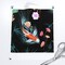 Koi, Fish, Japanese, Water Garden, Black, Chinoiserie, Floral, Flowers Custom Printed Fabric by Spoonflower Various Fabrics by the Yard or Fat Quarter